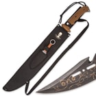Black Legion Explorer Machete And Throwing Knives