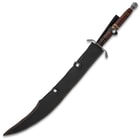 The high-quality sword comes with a scabbard