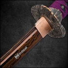Shinwa Regal Purple Damascus Steel Katana Sword