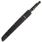 USMC Blackout Combat Tanto Sword with Nylon Sheath