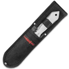 Gil Hibben Champion Throwing Knife Set With Sheath - Solid, One-Piece Stainless Steel Construction, Lanyard Hole - Length 11”