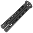 Black Butterfly Knife Closed