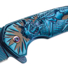 Shadow Warrior Pocket Knife Collection - Three Assisted Opening Folders - DamascTec Steel Blades