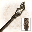 Close up image of Gandalf's Illuminated Staff.