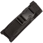 Phantom Series Black OTF Tanto Knife - Stainless Steel Blade, Two-Tone Finish, Metal Alloy Handle, Pocket Clip - Length 9 2/5”