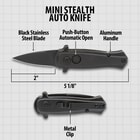 Mini Stealth Auto Knife Specifications