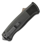 The Shootout automatic’s handle has a pocket clip.