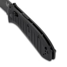 It has a deep-carry, reversible pocket clip and the handle also features a lanyard hole for another option of carry