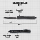Gray Nightpiercer OTF specifications