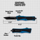 Sentinel Tanto Blue specifications