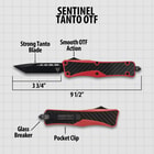 Setninel Tanto Red specifications