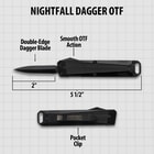Nightfall Dagger OTF specifications