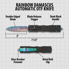 Details and features of the Automatic OTF Knife.