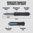 Details and features of the Automatic OTF Knife.