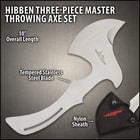 The blades can be protected in the included, tough nylon sheath, which is built to hold the heads of the entire set