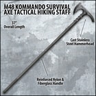M48 Kommando Survival Axe Tactical Hiking Staff