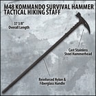 M48 Kommando Survival Hammer Tactical Hiking Staff