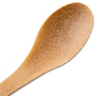 Trailblazer Bamboo Biodegradable Spork - Four-Pack, Eco-Friendly, Integrated Knife Edge, Smooth Finish, Reusable