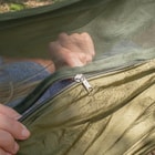 Intense Mosquito Net Covered Hammock Travel Bed - Parachute Nylon Material, Fine Mesh Netting, Carrying Pouch