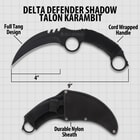 Delta Defender Shadow Talon specifications