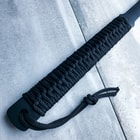 Ridge Runner Tactical Tomahawk Throwing Axe And Sheath - Stainless Steel Construction, Cord-Wrapped Handle - Length 15"