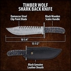 A detailed view of the handle scales