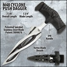 The T-handle is crafted of tough, molded TPR rubber with deep grooves for a secure, slip-free grip even in wet conditions