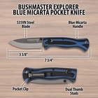 Bushmaster Explorer Pocket Knife specifications
