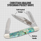 Christian Abalone Pocket Knife specifications