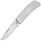 Kissing Crane Mini Satin Smooth Pocket Knife