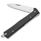 Kriegar Helden Rand Kat Knife - Carbon Steel Lockback Pocket Knife - Historical German Military Reproduction - Lightweight Steel Handle, Slim Profile, Lanyard Loop - WWI WWII Army - 4 1/4" Closed