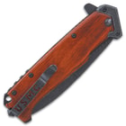 USMC Beachhead Partially Serrated Assisted Opening Pocket Knife