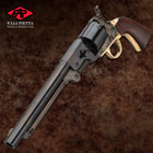 1862 Dance Black Powder Pistol - .44 Caliber, Single Shot, Casehardened Steel Frame, Walnut Grip - Overall Length 13 1/5”