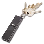Night Watchman Mini Stun Gun - Attaches To Keys, Size Of A Pack Of Gum, LED Flashlight, Safety Switch, USB Cord