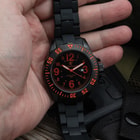 A close-up of the watch