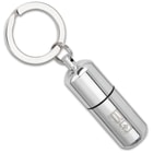 BugOut Water-Resistant Micro Lighter On Keyring - Stainless Steel Construction, Screw Top With O-Ring Seal, Fluid Not Included