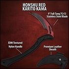 Honshu Karito Red Kama specifications