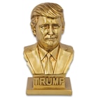 President Donald Trump Bust - Crafted Of Polyresin, Realistic Details, Collectible Display Piece - Dimensions 6 1/2”x 3 1/2”x 3”