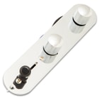 The kit also comes complete with a set of strings, a control 1V, 1T and three-way selector