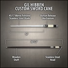 Gil Hibben Custom Self Defense Sword Cane