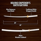 Kojiro Emperor Katana Specifications