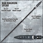 M48 Magnum Spear With Vortec Sheath