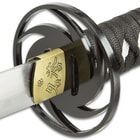 Undercover Tactical Two-Piece Sword Set With Scabbards - Carbon Steel Blades, Cotton Wrapped Wooden Handles, Display Stand