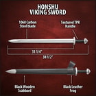 Details and features of the Viking Sword.