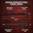 Dimensions of the viking sword and scabbard