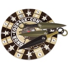 USMC Throwing Knife Set With Paper Target