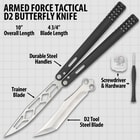 D2 Steel Butterfly Specifications