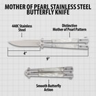 Mother of Pearl Stainless Steel Butterfly specifications