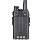 Dual Band Two-Way Radio - 128 Channels, Range 400-520 MHz, Lithium Ion Battery, Emergency Alarm, Voice Control, LCD Screen