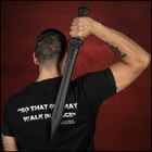 Full image of the Honshu Gladiator Training Sword held in hand.